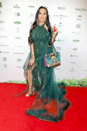 Gina Lisa Lohfink as a guest at the jungle party of Julian F M Stoeckel, JW at the Marriot Hotel on 23 01 2026 in Berlin Berlin Germany