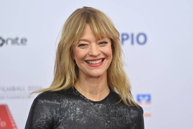 Heike MAKATSCH Actress single picture,cropped single motif,portrait,portrait,portrait 50 German Film Ball, Red Carpet,Red Carpet, on 24 01 2026 at the H o t e l B a y e r i s c h e r H o f, M u e n c h e n