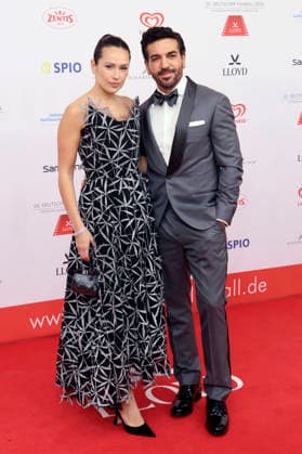 Elyas M Barek with wife Jessica M Barek at the 50 German Film Ball 2026 at the Hotel Bayerischer Hof Munich, 24 01 2026 Foto:xD.xBedrosianx xFuturexImagex filmball_6586