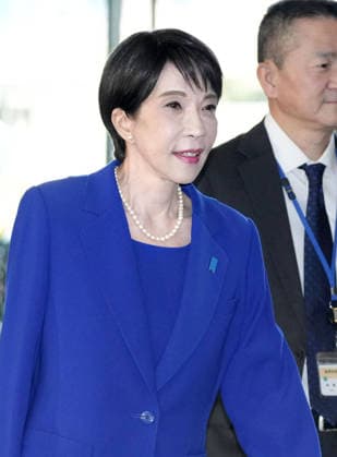 Japan PM Takaichi Japanese Prime Minister Sanae Takaichi arrives at the prime minister s office in Tokyo on Jan. 26, 2026.  A14AA0005216824P