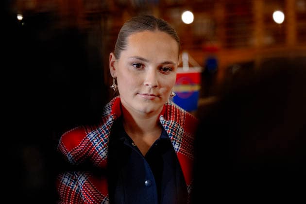 26-01-2026 Norway Princess Ingrid Alexandra visited the Karasjok sports hall during her county visit to Finnmark. Â  Copyright: xPPEx