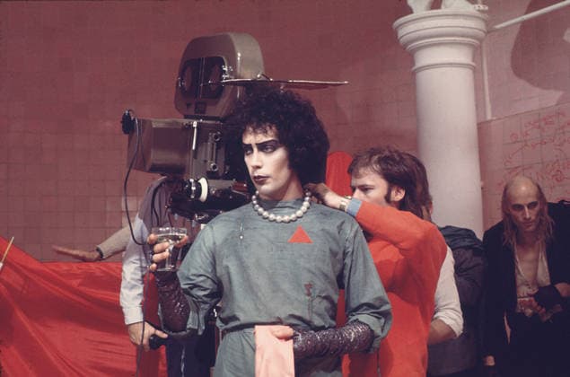 RECORD DATE NOT STATED RECORD DATE NOT STATED Rocky Horror Picture Show, The Tim Curry, Dir. Jim Sharman on the set 1975 20th Photo by John Jay **I.V. EDITORIAL USE ONLY  Copyright: x