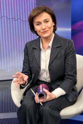 Sandra Maischberger on the ARD talk show maischberger in Studio Berlin Adlershof Berlin, 27 01 2026 Foto:xM.xBehrensx xFuturexImagex maischberger_6125