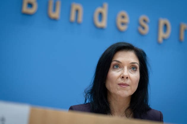 Federal Press Conference, Presentation, Annual Economic Report Federal Press Conference, Presentation, Annual Economic Report, 2026, Federal Government, Federal Minister for Economic Affairs and Energy, Katherina Reiche Berlin Berlin GER