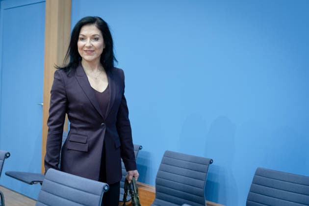 Federal Press Conference, Presentation, Annual Economic Report Federal Press Conference, Presentation, Annual Economic Report, 2026, Federal Government, Federal Minister for Economic Affairs and Energy, Katherina Reiche Berlin Berlin GER