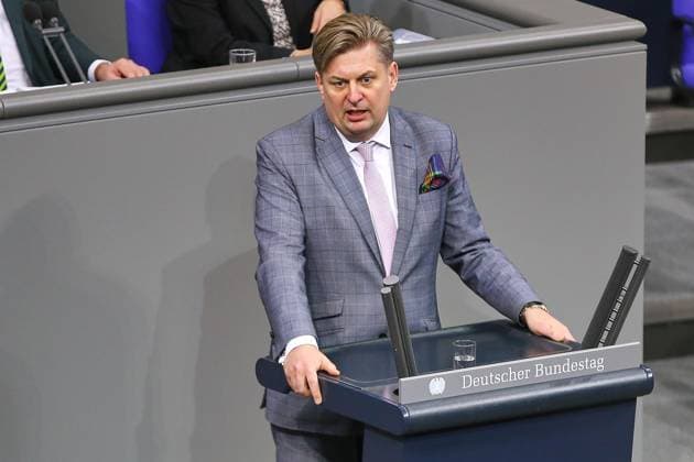 Berlin, Germany, 28 01 2026 German Bundestag 55 Bundestag session Maximilian Krah, AfD Copyright: xdtsxNachrichtenagenturx dts_103886