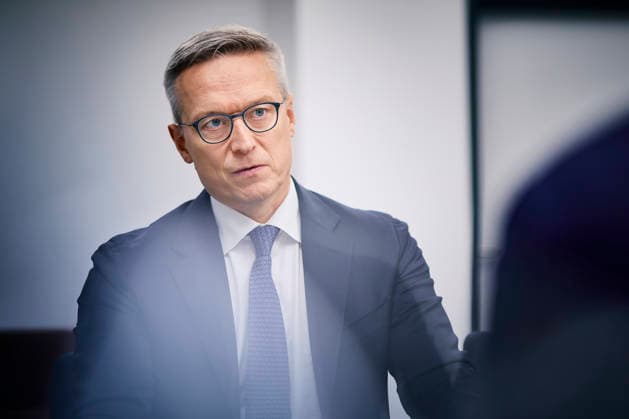 Dr Karsten Wildberger, Federal Minister for Digital and State Modernization, recorded during an interview in Berlin, 03 11 2025 Berlin Germany Copyright: xSebastianxRaux