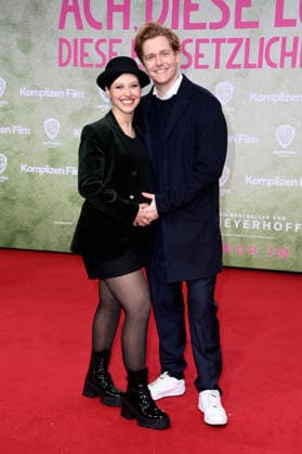 Nadja Jo Klapper and Johannes Heinrichs at the premiere of the movie Ach, diese Lücke, diese entsetzliche Lücke at Zoo Palast Berlin, 28 01 2026 Foto:xN.xKubelkax xFuturexImagex luecke_6310