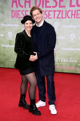 Nadja Jo Klapper and Johannes Heinrichs at the premiere of the movie Ach, diese Lücke, diese entsetzliche Lücke at Zoo Palast Berlin, 28 01 2026 Foto:xN.xKubelkax xFuturexImagex luecke_6311