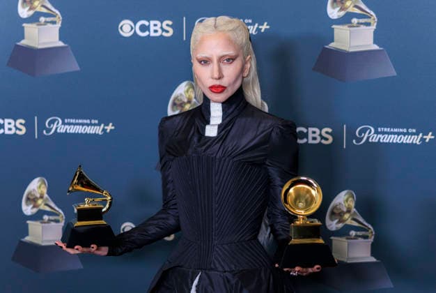 February 1, 2026, Los Angeles, California, USA: Lady Gaga at the 68th Annual Grammy Awards press room on Sunday February 1, 2026 at Crypto.com Arena in Los Angeles, California. ARIANA RUIZ PI Los Angeles USA - ZUMAp124 20260201_zaa_p124_375 Copyright: xArianaxRuizx