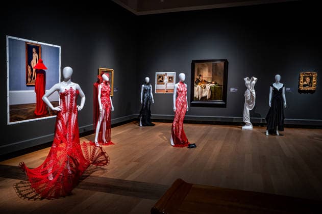 Berlin Mitte Tiergarten the Kulturforum Gemäldegalerie as part of Fashion Week Gallery Looks Fashion stagings in the Gemäldegalerie 04 02 2026 Kulturforum