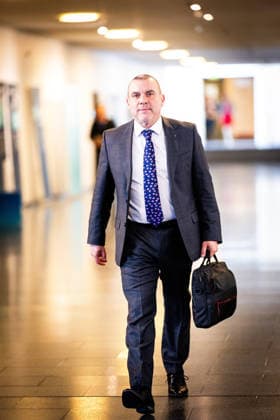 Erfurt , 040226 , Thuringian state parliament plenary , Constructive vote of no confidence in the picture Dr Stefan Wogawa BSW