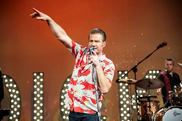Sasha as DICK BRAVE during his performance concert singing as a guest in the ballroom at the 100 Sepmper Opera Ball at the Semper Opera in Dresden on February 6, 2026 Saxony Germany