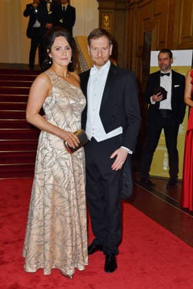Michael Kretschmer Prime Minister of the Free State of Saxony with partner Annett Hofmann as guests at the SemperOperaball in Dresden on 06 02 2026