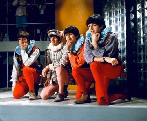 RECORD DATE NOT STATED The Beatles Ringo Starr, Paul McCartney ,John Lennon, and George Harrison in London 1964 **I.V. EDITORIAL USE ONLY  Copyright: x