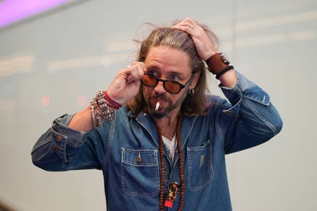 RTL Dschungelcamp Frankfurt 2026 Gil Ofarim at the return of the jungle camp candidates of the RTL reality TV show Ich bin ein Star - Holt mich hier raus aus Australien on 11 02 2026 at Frankfurt Airport Frankfurt am Main Frankfurt Airport Hessen