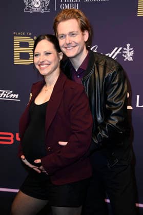 Nadja Jo Klapper and Johannes Heinrichs at the Place To B Party by BILD Constantin Film as part of the Berlinale 2026 at Restaurant Borchardt Berlin, 14 02 2026 Foto:xN.xKubelkax xFuturexImagex place_6398