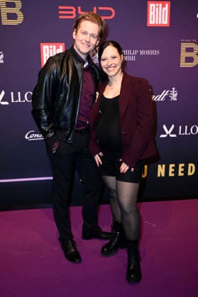 Johannes Heinrichs and Nadja Jo Klapper at the Place To B Party by BILD Constantin Film as part of the Berlinale 2026 at Restaurant Borchardt Berlin, 14 02 2026 Foto:xN.xKubelkax xFuturexImagex place_6400