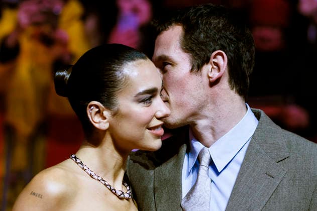 Dua Lipa and Callum Turner at the premiere of the feature film Rosebush Pruning at the Berlinale 2026 76 Berlin International Film Festival at the Berlinale Palast Berlin, 14 02 2026 Foto:xJ.xEdwardsx xFuturexImagex rosebush_6108