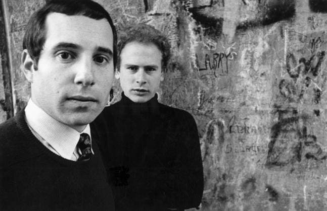 RECORD DATE NOT STATED Paul Simon and Art Garfunkel circa 1960s ** I.V.M. EDITORIAL USE ONLY  Copyright: x