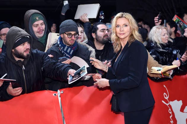 Veronica Ferres at the premiere of the feature film The Weight The Weight Gold Rush at the Berlinale 2026 76 Berlin International Film Festival at the Zoo Palast Berlin, 17 02 2026 Foto:xC.xNiehausx xFuturexImagex weight_6303