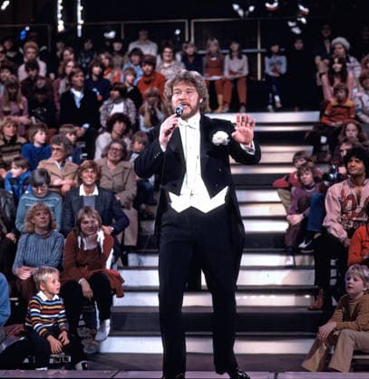 ARCHIVE Peter Petrel Singer Peter Petrel on the occasion of the ZDF Hitparade , 1984 ARCHIVAUFNAHME, date estimated 20260118JWM0147