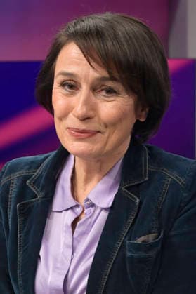 Sandra Maischberger on the ARD talk show maischberger in Studio Berlin Adlershof Berlin, 24 02 2026 Foto:xM.xBehrensx xFuturexImagex maischberger2402_6204