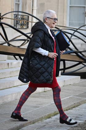 Council of Ministers at the Elysee Palace FA French Minister of Spatial Planning and Decentralization Francoise Gatel exits the Elysee Palace after the Council of Ministers in Paris, on February 25, 2026. Photo by Firas Abdullah ABACAPRESS.COM Paris Île-de-France France  Copyright: xAbdullahxFiras ABACAx
