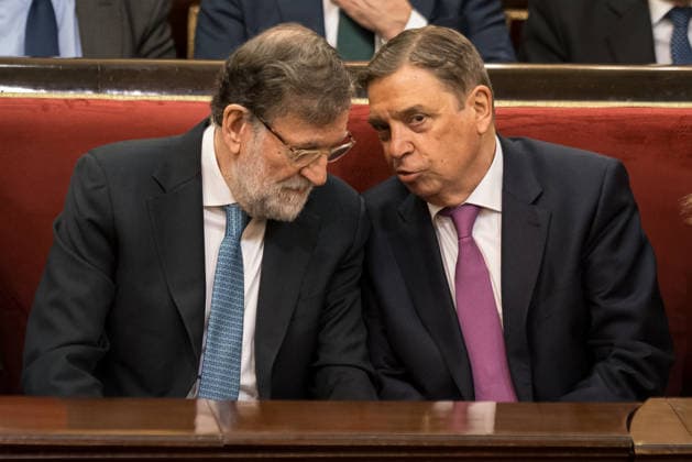 The King attends the presentation of the book El Rey by Manuel García Pelayo The President of the Government Mariano Rajoy i , and the Minister of Agriculture, Fisheries and Food, Luis Planas d , during the presentation of the book El Rey by Manuel García Pelayo, in the Senate, on February 25, 2026, in Madrid Spain The presentation of the book El Rey, by Manuel García Pelayo, coincides with the commemoration of the 35th anniversary of the death of the author 25 FEBRUARY 2026 BOOK PRESENTATION Diego Radamé Madrid Madrid Madrid Spain  Copyright: xDiegoxRadamÃ sx 7320557