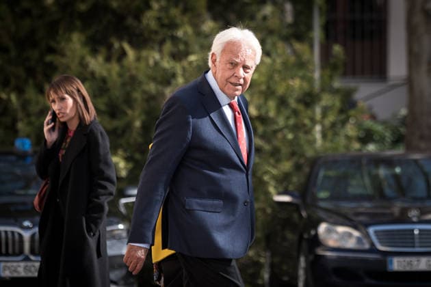 The King attends the presentation of the book El Rey by Manuel García Pelayo Former Prime Minister Felipe González, during the presentation of the book El Rey by Manuel García Pelayo, at the Senate, on February 25, 2026, in Madrid Spain The presentation of the book El Rey, by Manuel García Pelayo, coincides with the commemoration of the 35th anniversary of the death of the author 25 FEBRUARY 2026 BOOK PRESENTATION Diego Radamé Madrid Madrid Madrid Spain  Copyright: xDiegoxRadamÃ sx 7320651