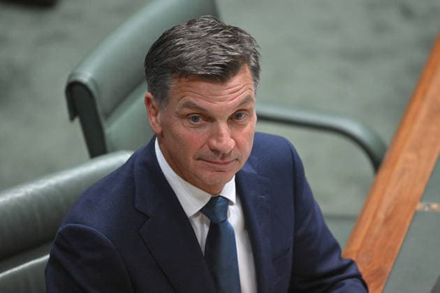 QUESTION TIME, Leader of the Opposition Angus Taylor during Question Time in the House of Representatives at Parliament House in Canberra, Monday, March 2, 2026. ( NO ARCHIVING CANBERRA AUSTRALIAN CAPITAL TERRITORY AUSTRALIA  Copyright: xMICKxTSIKASx 20260302110021924956