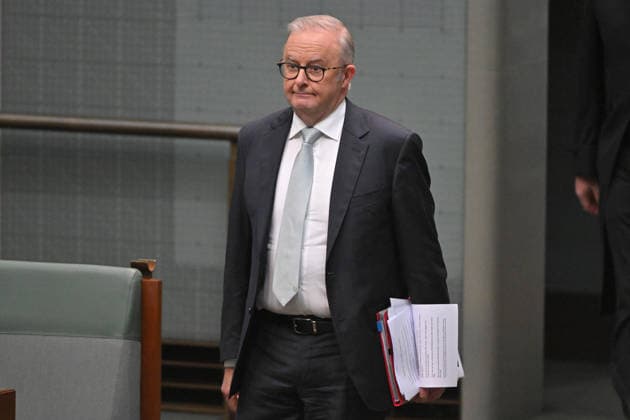 QUESTION TIME, Prime Minister Anthony Albanese before Question Time in the House of Representatives at Parliament House in Canberra, Monday, March 2, 2026. ( NO ARCHIVING CANBERRA AUSTRALIAN CAPITAL TERRITORY AUSTRALIA  Copyright: xMICKxTSIKASx 20260302138668082338