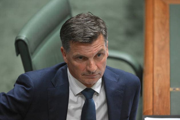 QUESTION TIME, Leader of the Opposition Angus Taylor during Question Time in the House of Representatives at Parliament House in Canberra, Monday, March 2, 2026. ( NO ARCHIVING CANBERRA AUSTRALIAN CAPITAL TERRITORY AUSTRALIA  Copyright: xMICKxTSIKASx 20260302159975235311