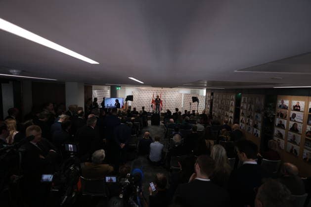 . 02 03 2026. London, United Kingdom. Kemi Badenoch Speech. Leader of the Conservative Party Kemi Badenoch delivers speech, Westminster.  xMartynxWheatleyx xi-Imagesx IIM-26604-0006