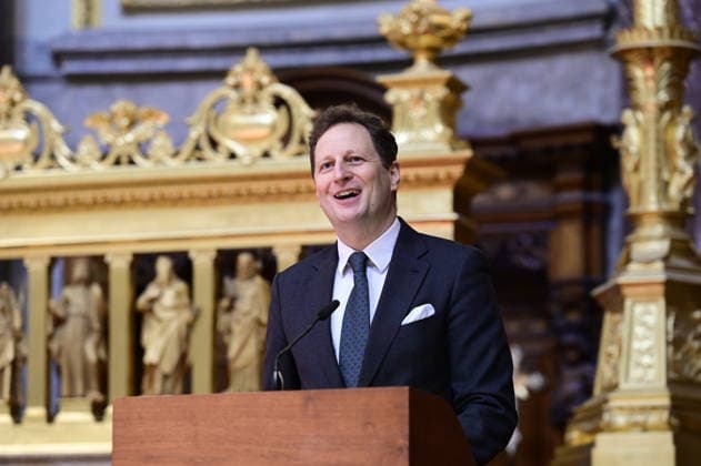 Georg Friedrich Prince of Prussia at the festive service for the reopening of the Hohenzollern crypt in Berlin Cathedral Berlin, 01 03 2026 Copyright: xMatthiasxWehnertx