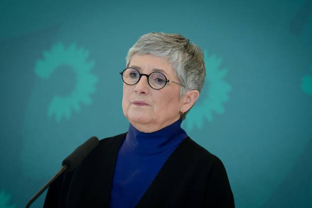 Press statement, Bündnis 90 Die Grünen, Britta Haßelmann Press statement, Reichstag building, Bundestag parliamentary group, Bündnis 90 Die Grünen, Chairwoman, Britta Haßelmann Berlin Berlin GER
