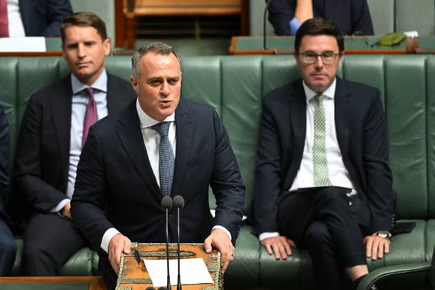 QUESTION TIME, Shadow Treasurer Tim Wilson speaks during Question Time in the House of Representatives at Parliament House in Canberra, Wednesday, March 4, 2026. ( NO ARCHIVING CANBERRA AUSTRALIAN CAPITAL TERRITORY AUSTRALIA  Copyright: xLUKASxCOCHx 20260304190506012226