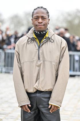 PFW Loewe Outside Arrivals David Jonsson arriving at the Loewe show during Fashion Week in Paris, France on March 6, 2026. Photo by Julien Reynaud APS-Medias ABACAPRESS.COM Paris France Copyright: xReynaudxJulien APS-Medias ABACAx
