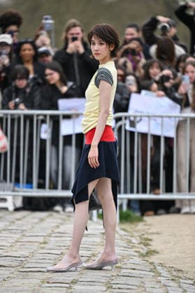 PFW Loewe Outside Arrivals Chen Duling arriving at the Loewe show during Fashion Week in Paris, France on March 6, 2026. Photo by Julien Reynaud APS-Medias ABACAPRESS.COM Paris France Copyright: xReynaudxJulien APS-Medias ABACAx