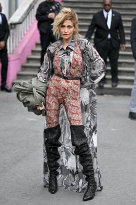 PFW Vivienne Westwood Outside Arrivals Paris Jackson arriving at the Vivienne Westwood show during Fashion Week in Paris, France on March 7, 2026. Photo by Julien Reynaud APS-Medias ABACAPRESS.COM Paris France Copyright: xReynaudxJulien APS-Medias ABACAx