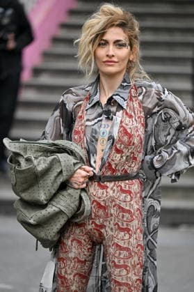 PFW Vivienne Westwood Outside Arrivals Paris Jackson arriving at the Vivienne Westwood show during Fashion Week in Paris, France on March 7, 2026. Photo by Julien Reynaud APS-Medias ABACAPRESS.COM Paris France Copyright: xReynaudxJulien APS-Medias ABACAx