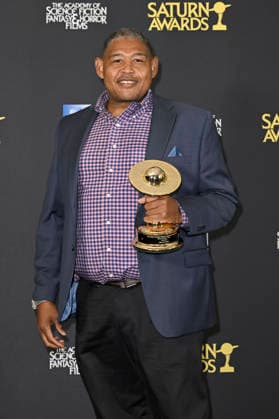 Omar Benson Miller at the presentation of the 53 Saturn Awards 2026 at the Hilton Universal City Hotel Universal City, 08 03 2026 Foto:xD.xStarbuckx xFuturexImagex saturn_6897
