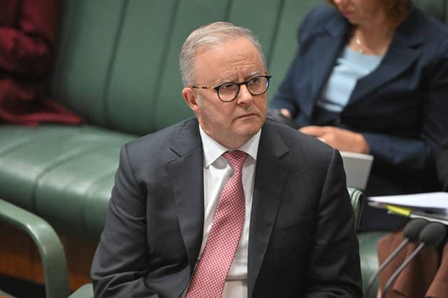 QUESTION TIME, Prime Minister Anthony Albanese during Question Time in the House of Representatives at Parliament House in Canberra, Tuesday, March 10, 2026. ( NO ARCHIVING CANBERRA AUSTRALIAN CAPITAL TERRITORY AUSTRALIA  Copyright: xMICKxTSIKASx 20260310196531614169