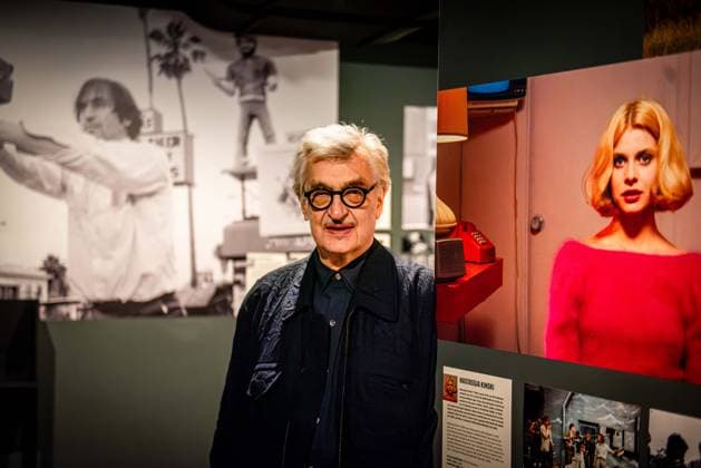 10 3 2026 xesx Frankfurt am Main, Filmmuserum W I M Im Lauf der Zeit Â A Wim Wenders exhibition Picture shows Wim Wenders in the Filmmuserum before the opening of the exhibition ES