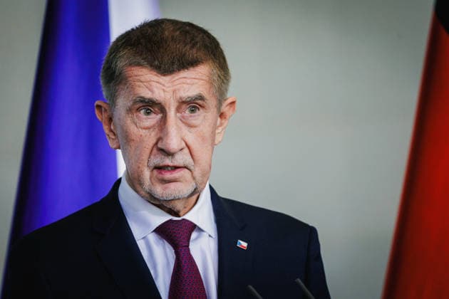 Federal Chancellor Friedrich Merz CDU and his Czech counterpart, Andrej Babis, hold a press conference at the Federal Chancellery Berlin, 10 03 2026 Berlin Germany Copyright: xNeelexJanssenx