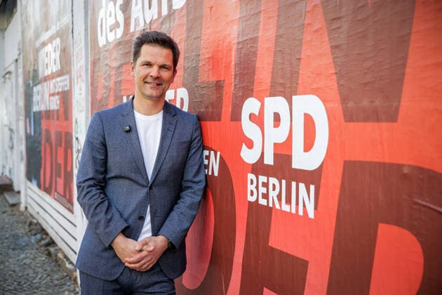 Steffen Krach, The Berlin SPD presents its election campaign for 2026 at LIDO with Bettina König, Steffen Krach, Franziska Giffey, Raed Saleh, 11 3 2026, Lido Club, Berlin, Germany 10526_spd_berlin_kreativmediapress
