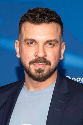 Edin Hasanovic as a guest on the blue carpet at the ARD Blue Hour 2026 at the Berlinale 2026 at Hotel Telegraphenamt on Friday February 13, 2026 in Berlin Berlin Germany