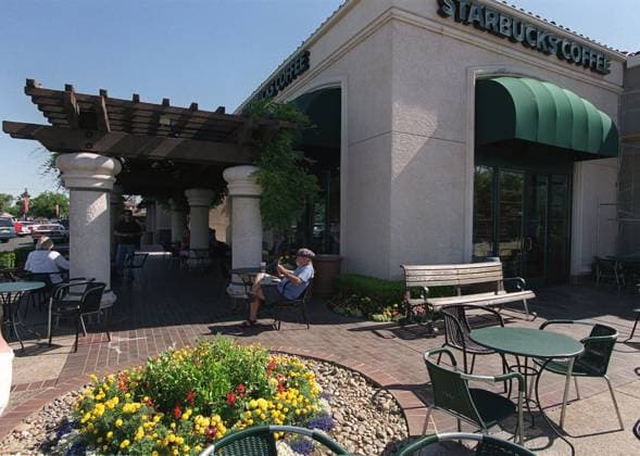 Sacramento Bee Image Archive The Starbucks Coffee at Town and Country on Fulton Ave. on Friday June 7, 2002. This popular shopping center is one of the more attractive centers on Fulton Ave. Other areas of the street are in need of beautification. (SacramentoBee Randall Benton) ZUMA Press Sacramento CA USA Copyright: xRandallxBentonx