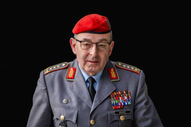 Carsten Breuer, Inspector General of the German Armed Forces, recorded during an appointment in Berlin, 16 03 2026 Berlin Germany Copyright: xJulianexSonntagx