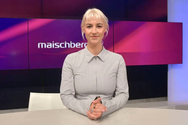 Victoria Reichelt on the ARD talk show maischberger in Studio Berlin Adlershof Berlin, 16 03 2026 Foto:xM.xBehrensx xFuturexImagex maischberger_6308